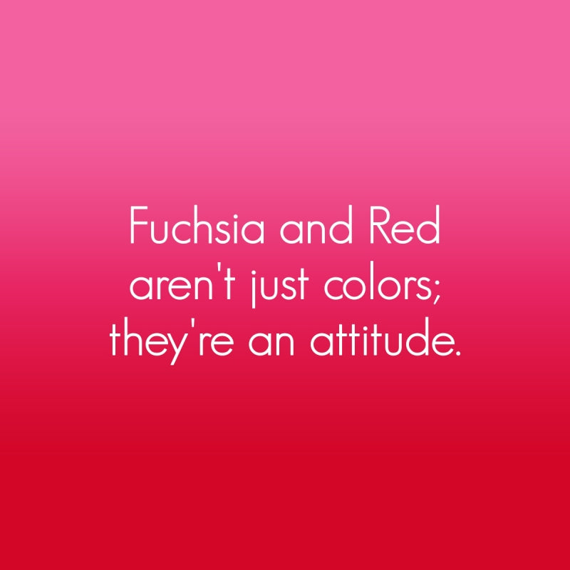 Fuchsia and Red JulRe Designs LLC