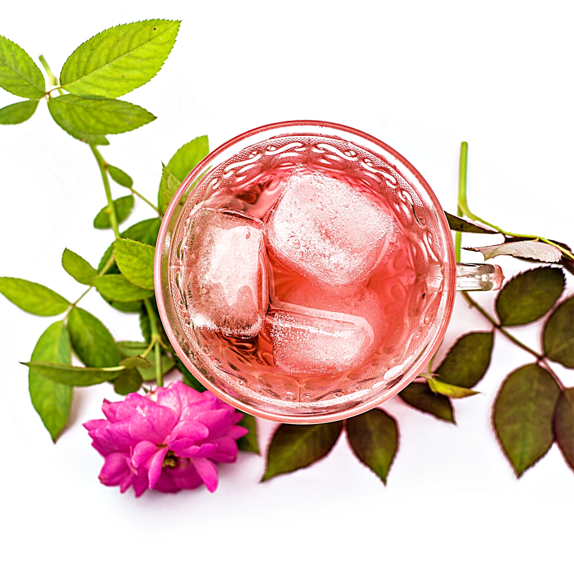 Iced Rose Glow Tea