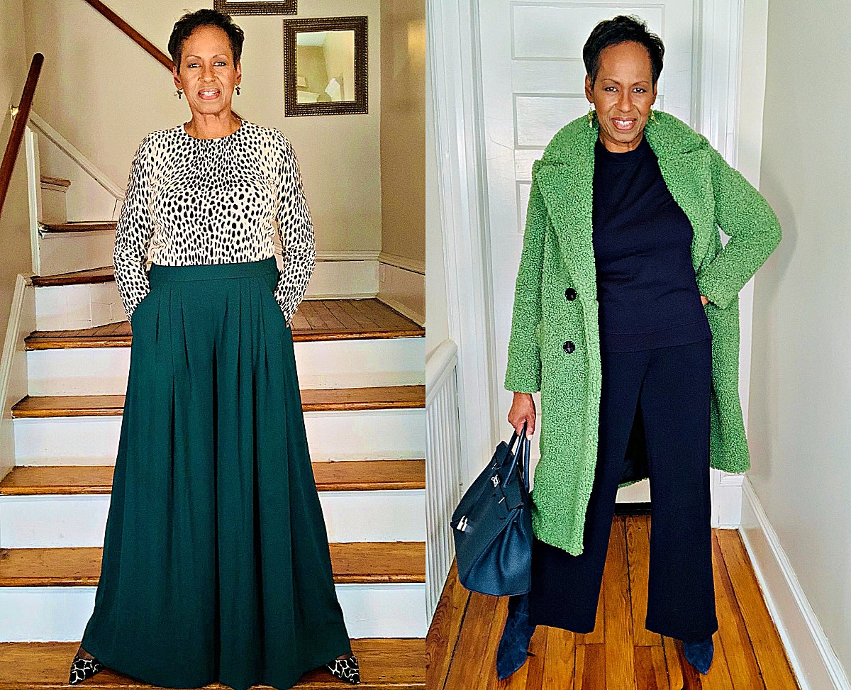 Juliet in Wide Leg Pants | The Color Lab Blog