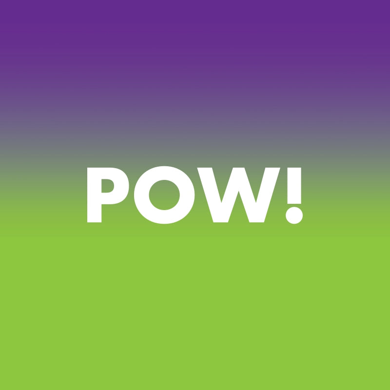 POW! Ultra Violet and Lime Punch