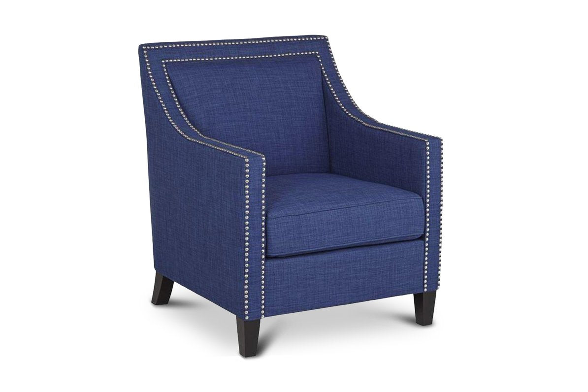 ELSINORE ACCENT CHAIR in Royal Blue - APT 2B