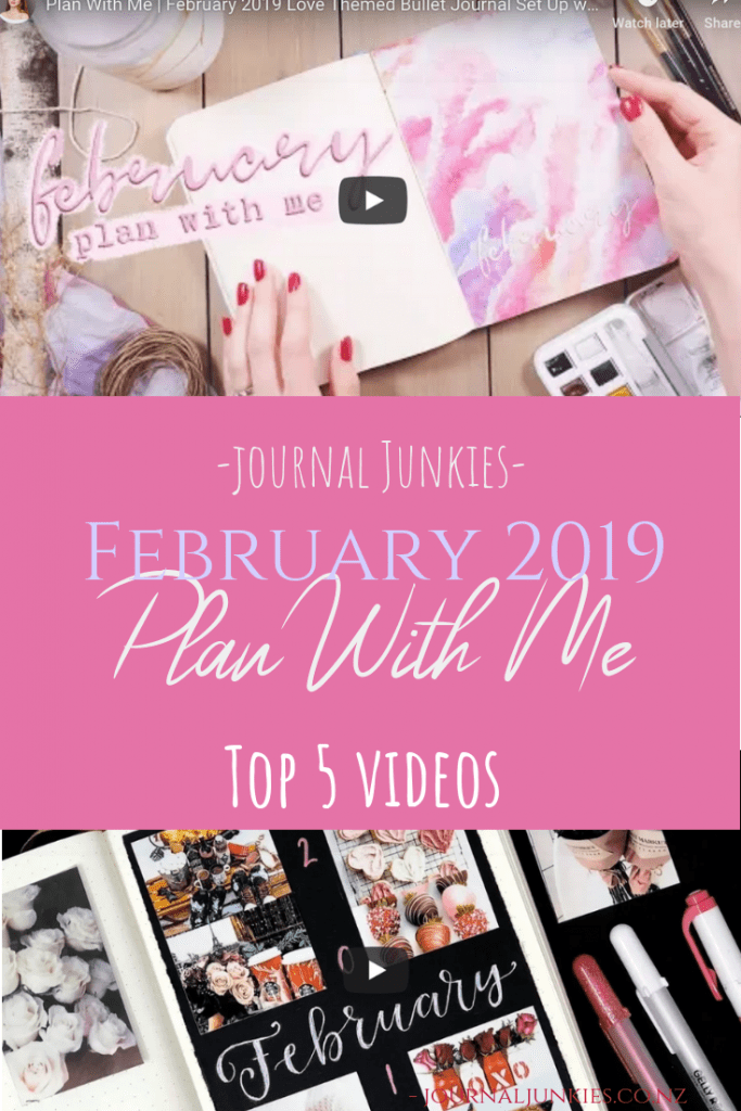 Plan with me february 2019 best videos
