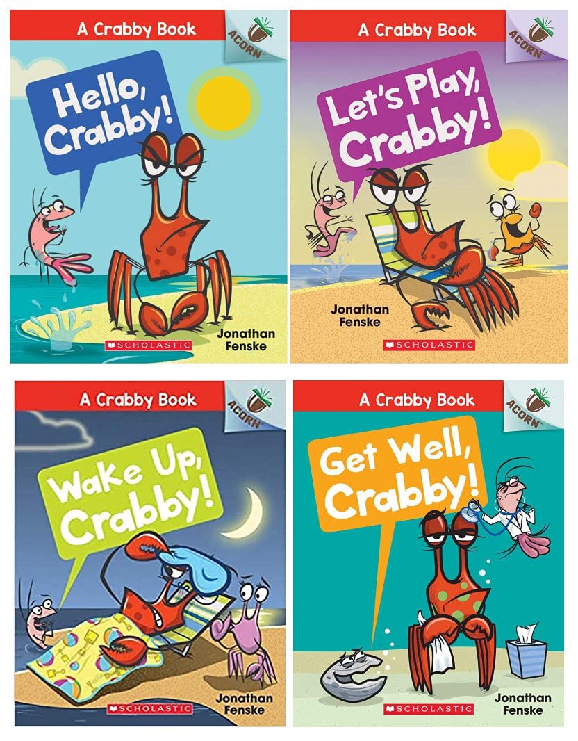 'A Crabby Book' Series 4 Books Set