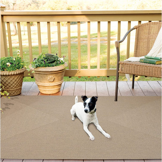 Homespice Non Slip, Waterproof Rug - Chicory - Entryway, Kitchen, Bathroom, 27 x 45