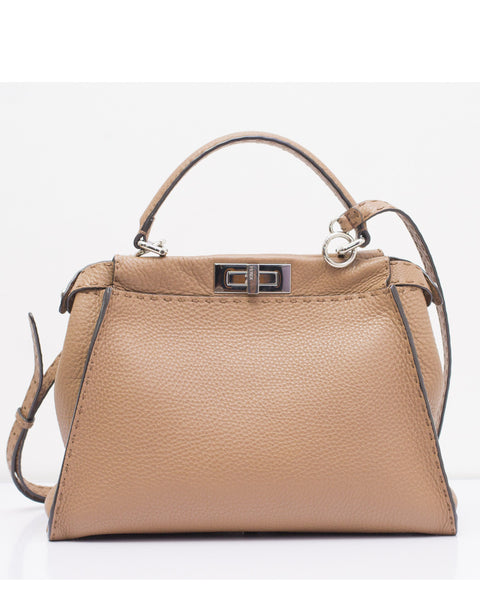 Fendi Brown Selleria Medium Peekaboo Bag – High Fashion Society
