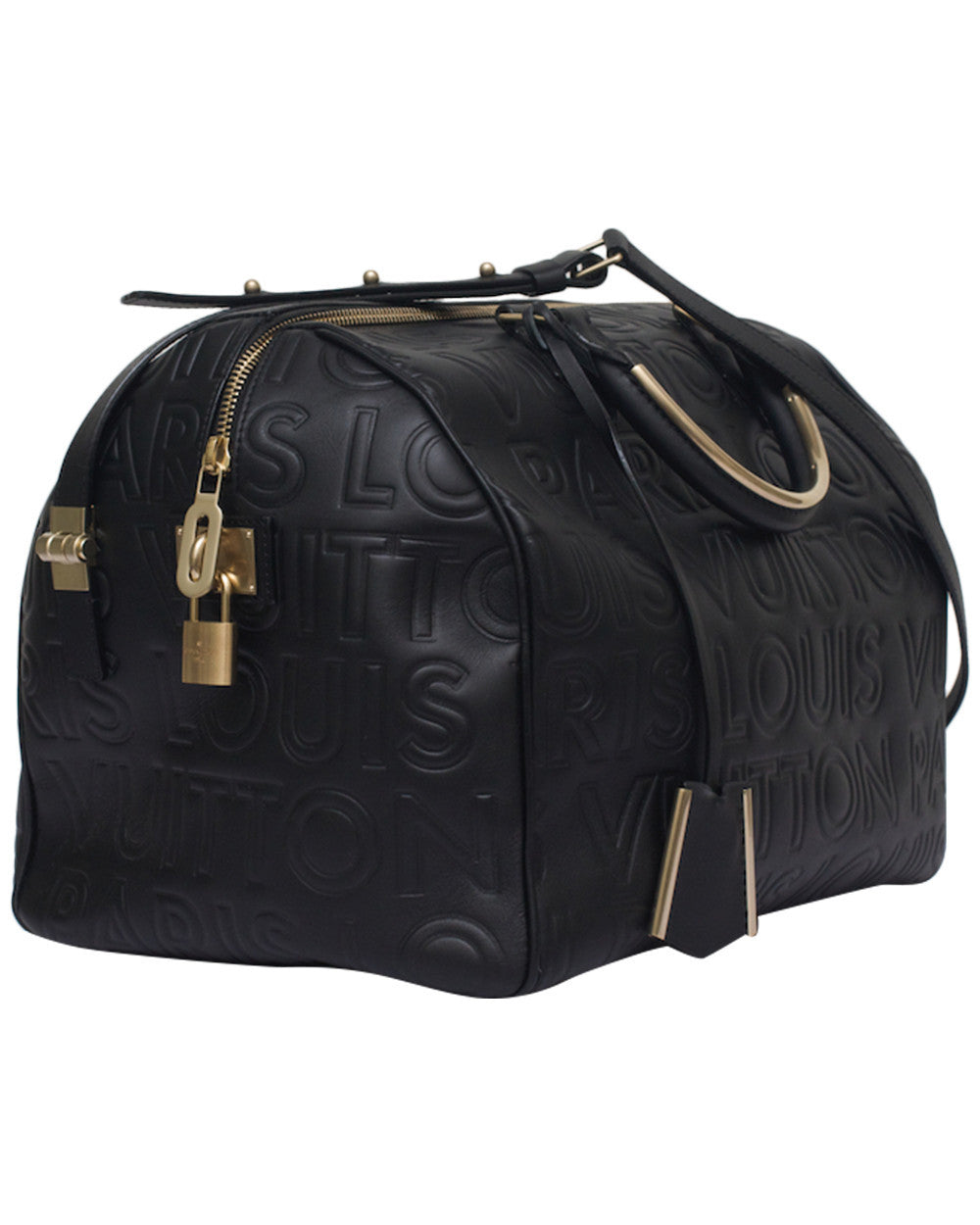 Louis Vuitton Black Speedy Paris Cube Bag – High Fashion ...