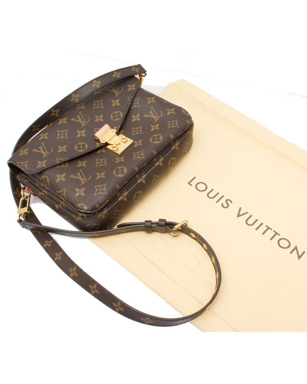 Louis Vuitton Monogram Pochette Metis Bag – High Fashion Society