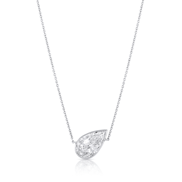Platinum Rivière Straight-Line Diamond Necklace | J.S. Fearnley | 5993
