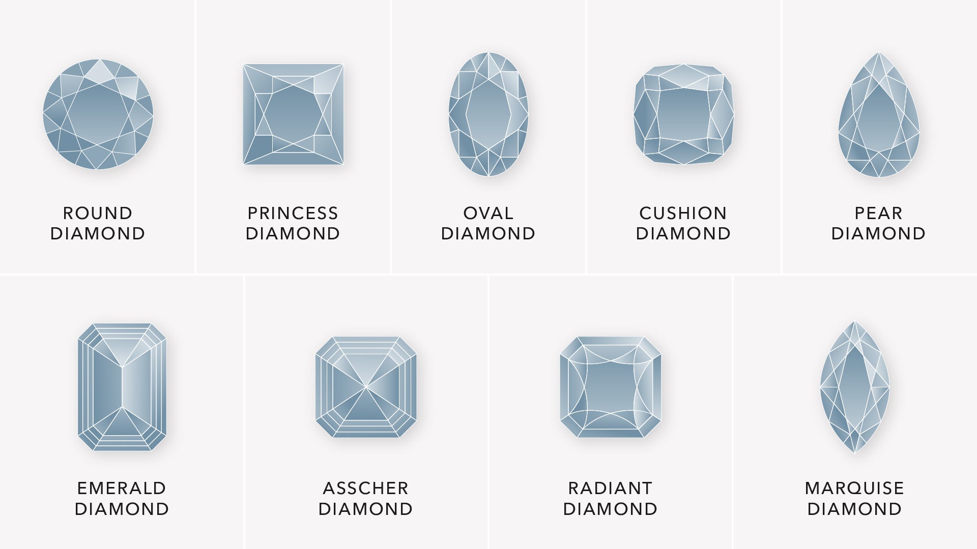 A Guide to the Different Diamond Shapes