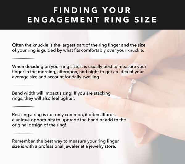 How tight should an engagement ring be? - Gardens of the Sun