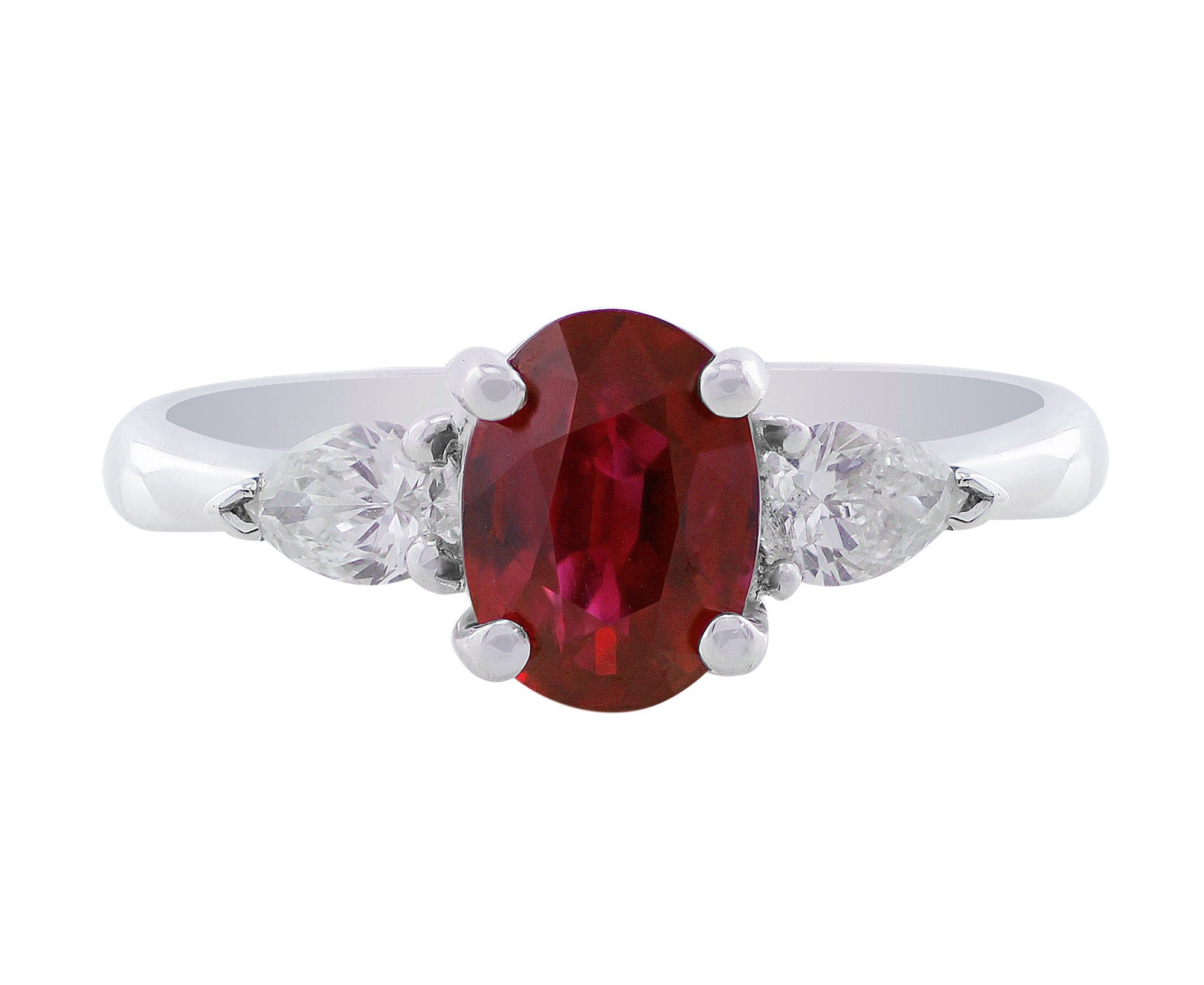 Estate 1.5ct Ruby Diamond Ring – CJ Charles Jewelers