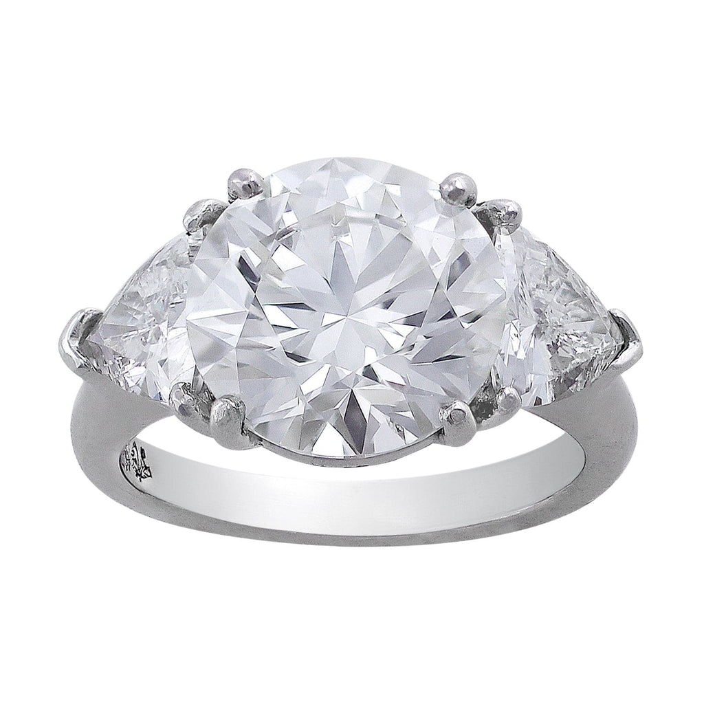 5ct Round Diamond Ring – CJ Charles Jewelers
