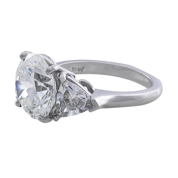 5ct Round Diamond Ring – CJ Charles Jewelers