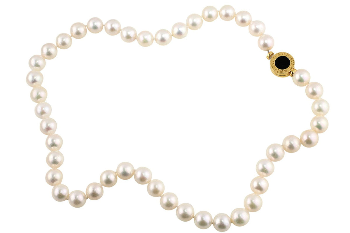 bulgari bead necklace