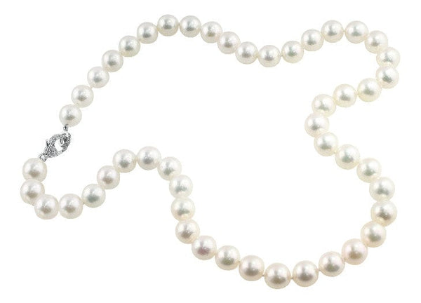 Bulgari Pearl Necklace – CJ Charles Jewelers