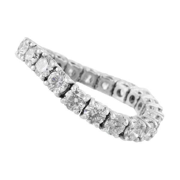 Riviera Flexible Diamond Mesh Ring – CJ Charles Jewelers