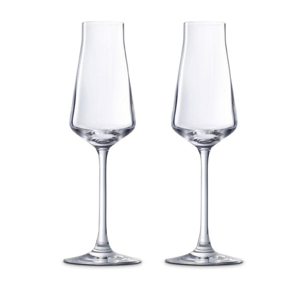 Baccarat Crystal Diamant Champagne Flute Set of 2