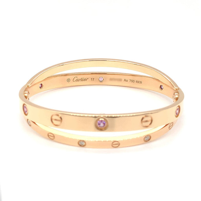 is there a two tone cartier love bracelet