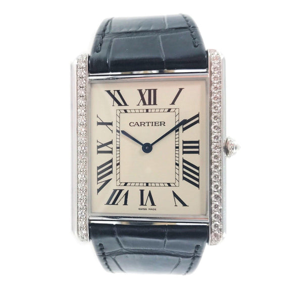 certified pre owned cartier tank