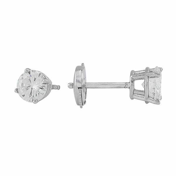 1.28ct Estate Diamond Studs – CJ Charles Jewelers