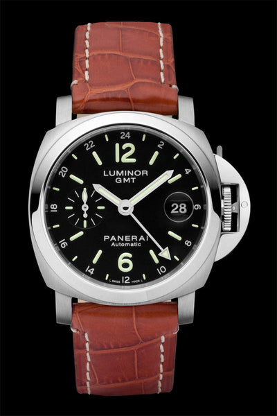 Panerai Luminor GMT 40mm Steel PAM00244 – CJ Charles Jewelers