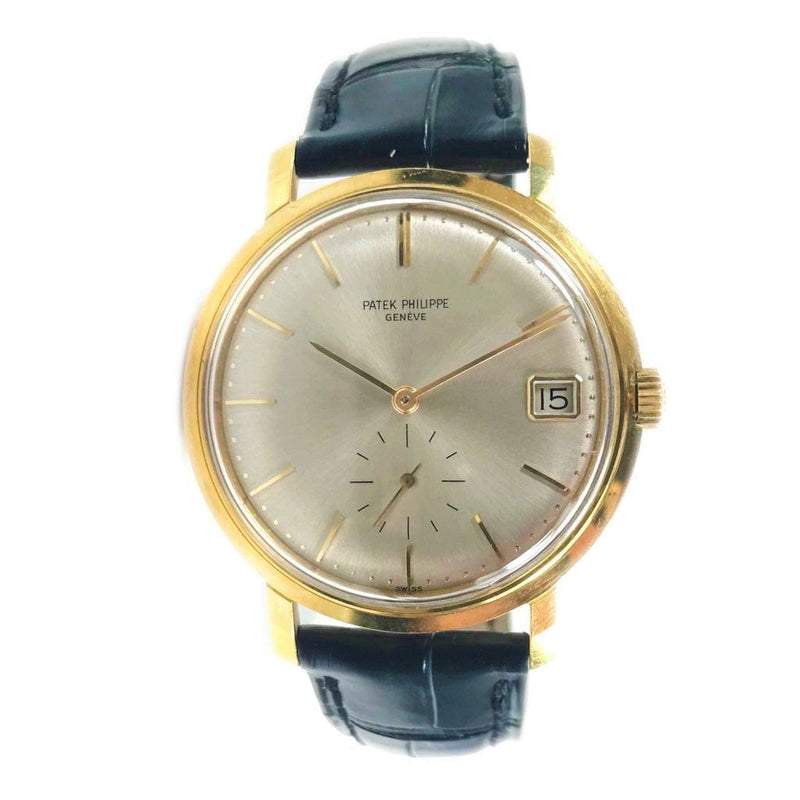 Patek Philippe Calatrava Vintage Yellow Gold Circa 1963 3445 - Pre-Own ...