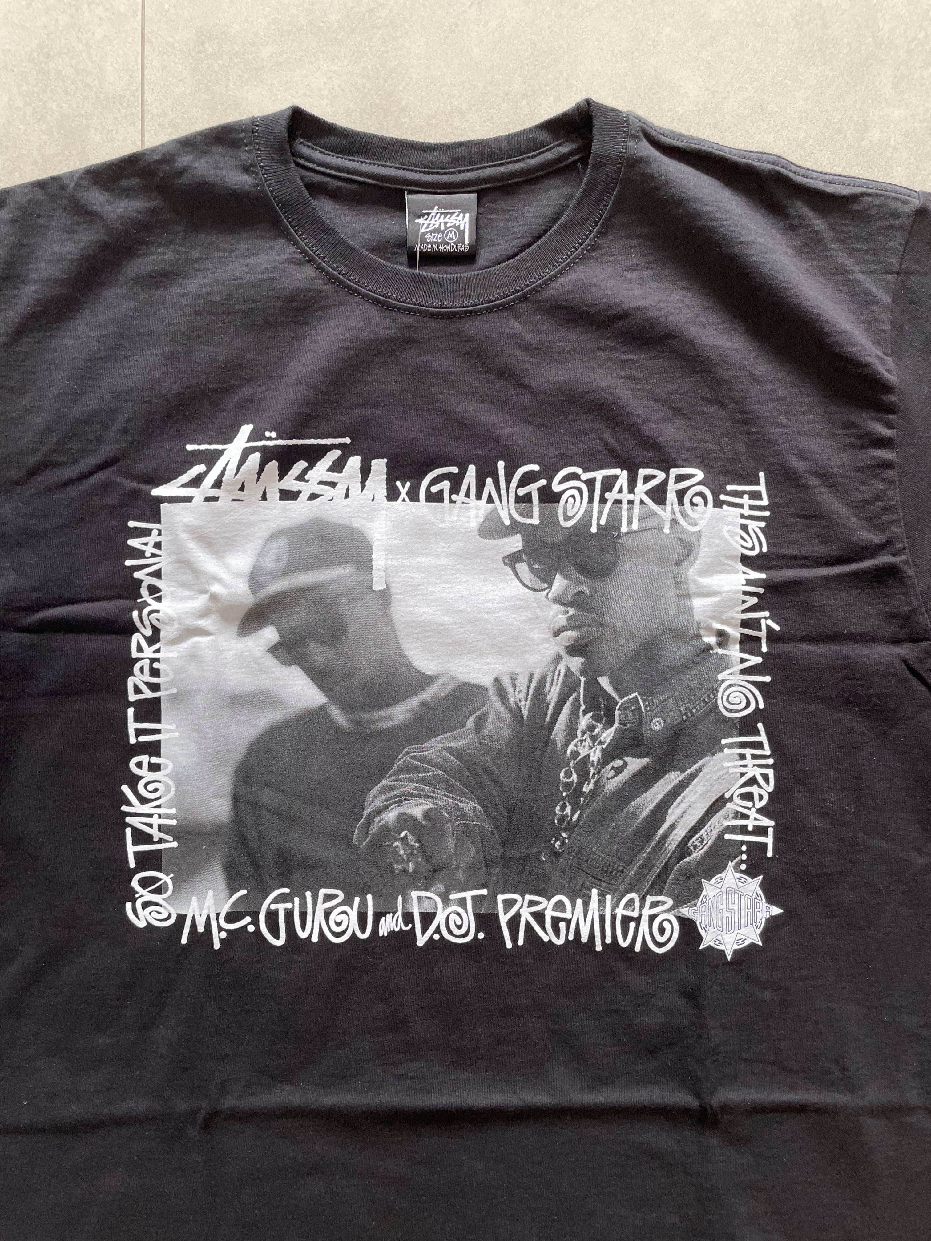 Stussy x Gang Starr Take It Personal Tee – oldplusgold