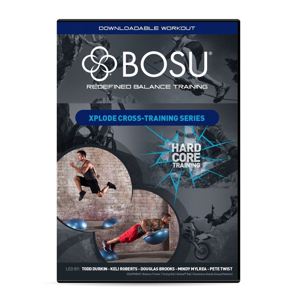 BOSU 4in1 Complete Body Work Out DVD Bonus XPLODE Cross Training