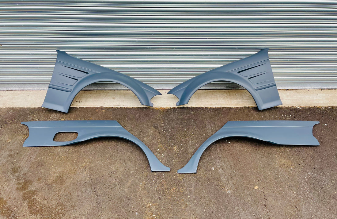 BMW E46 COUPE / VERT FRONT & REAR OVERFENDERS - CLIQTUNING