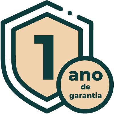 1 ano de garantia