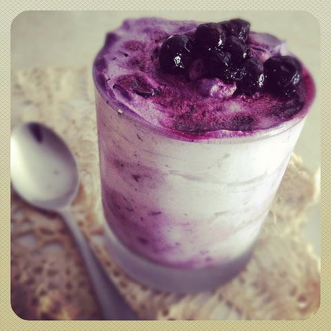 Blueberry CBD Smoothie