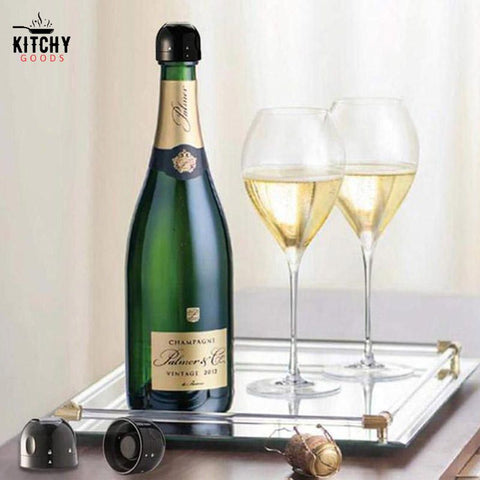 Bouchons Hermétiques pour Champagne, Vin Mousseux et Crémant de Bourgogne –  Kitchygoods