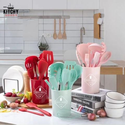 Ustensiles de Cuisine en Silicone - Cuisinez en toute simplicité ! –  Kitchygoods