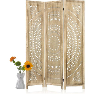 Room Separator 3 Panel Room Divider - Eco Space Living