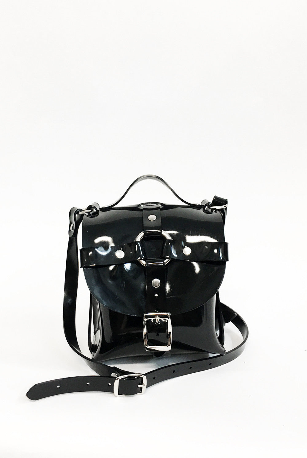 Mini Purse Backpack Black