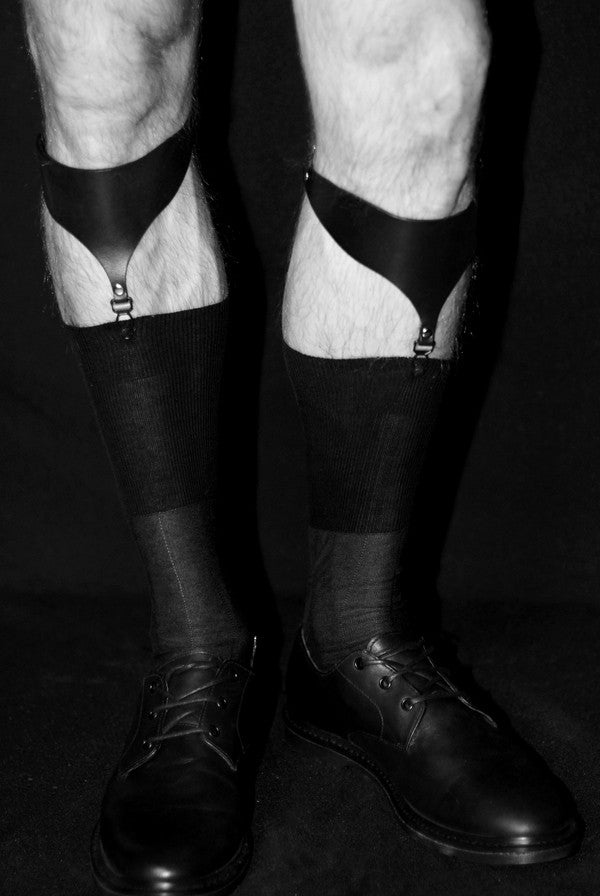 Мужские носки с подтяжками