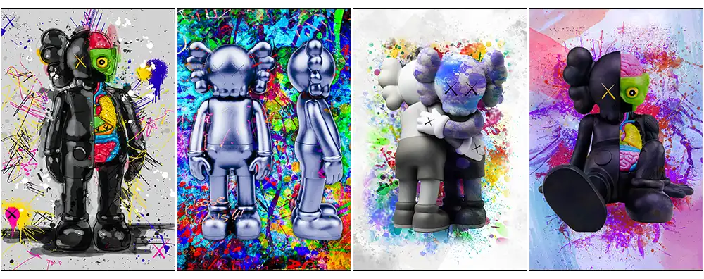 Kaws billeder