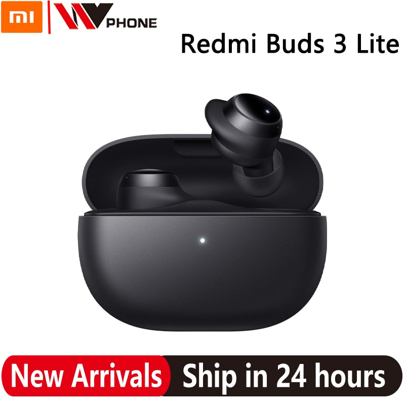 Xiaomi Redmi Buds 3 Lite airdots buds 3 TWS Wireless Earphone Bluetooth 5.2 Wireless Headphone IP54 18 Hours Battery Life