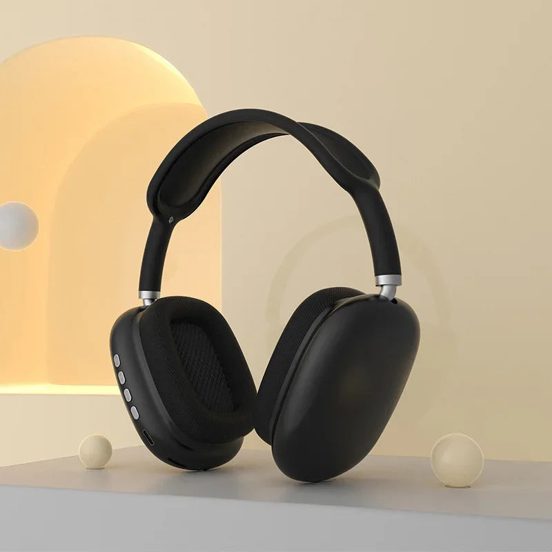 P9 Wireless Bluetooth Headphones with Mic Noise Cancelling TWS Headsets Stereo Sound Earphones for iPhone Sumsamg Android IOS