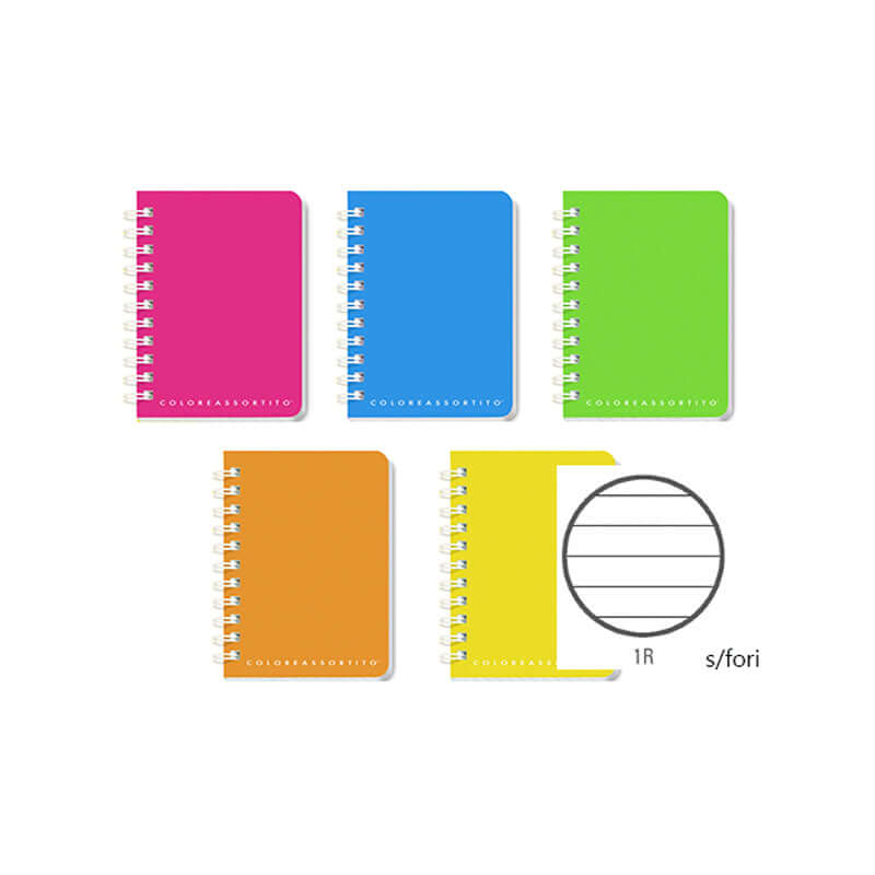 Quaderno Happy Color - Rigatura B - Righe 3a elementare - 80 g - A5 -  copertine assortite