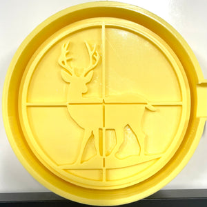 Deer in Scope Hunting Mold - Molds Gone Wild - Deer Hunting With Jesus