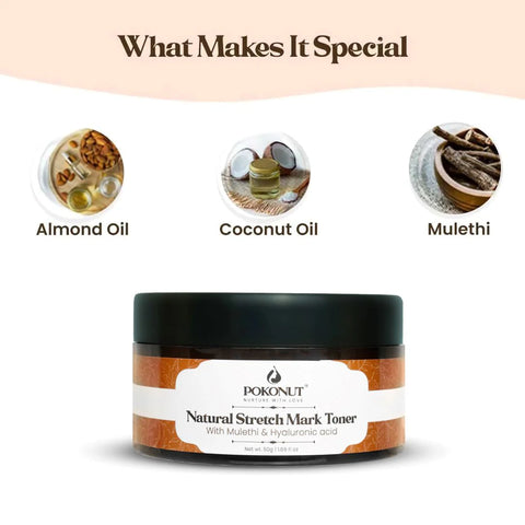 stretch mark removal toner and cream made from ayurvedic formulas