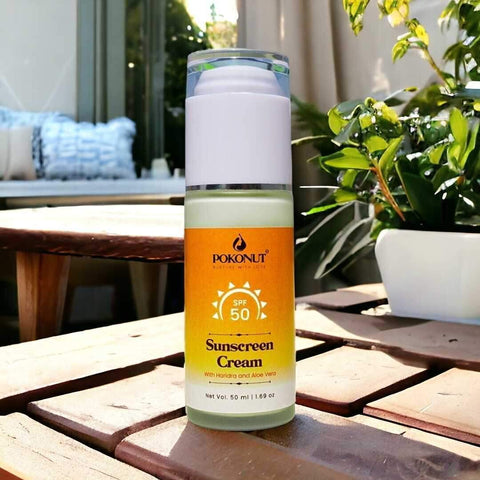Pokonut Herbal Sunscreen Bottle