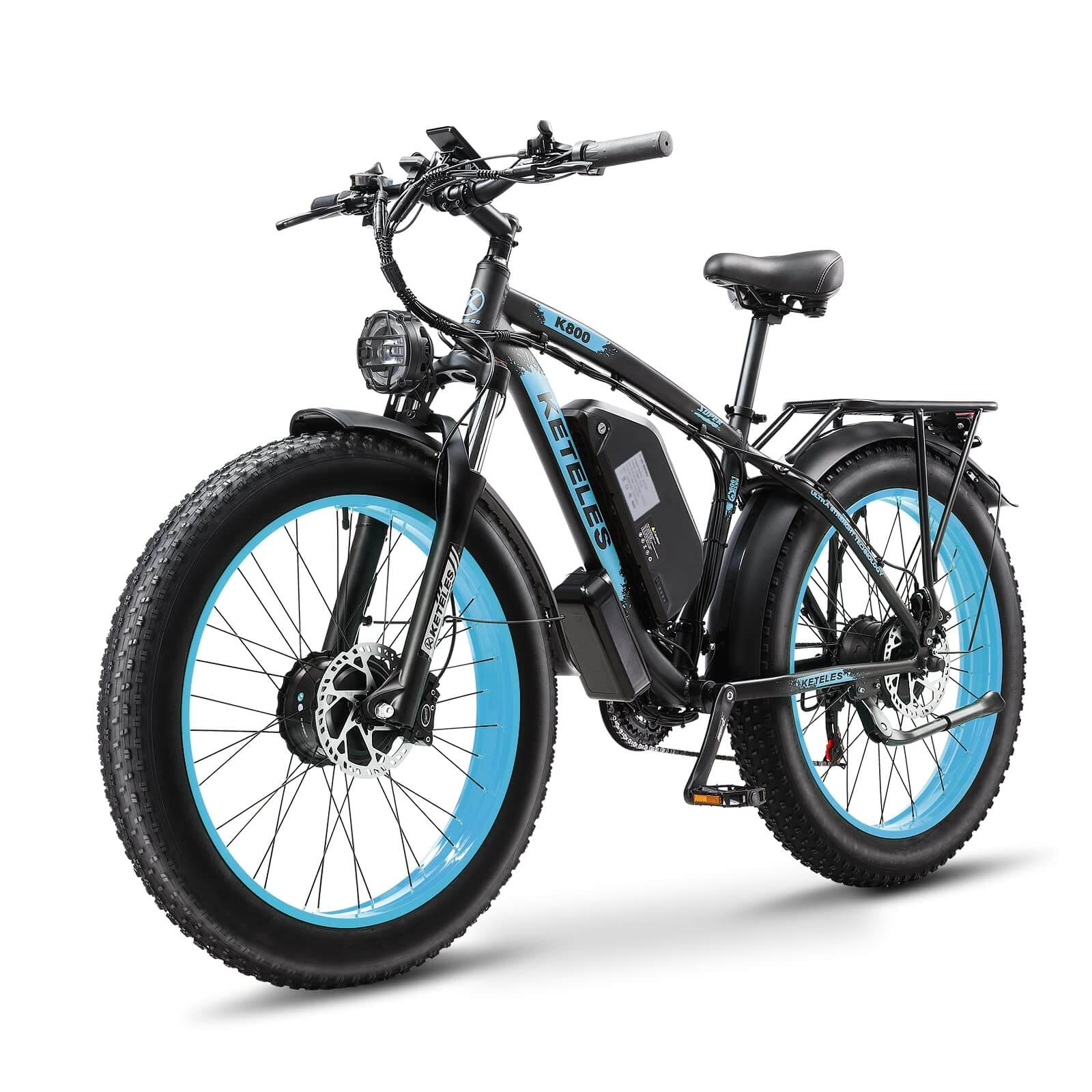 Vélo électrique KETELES K800 2000W bleu |KETELES Boutique officielle américaine