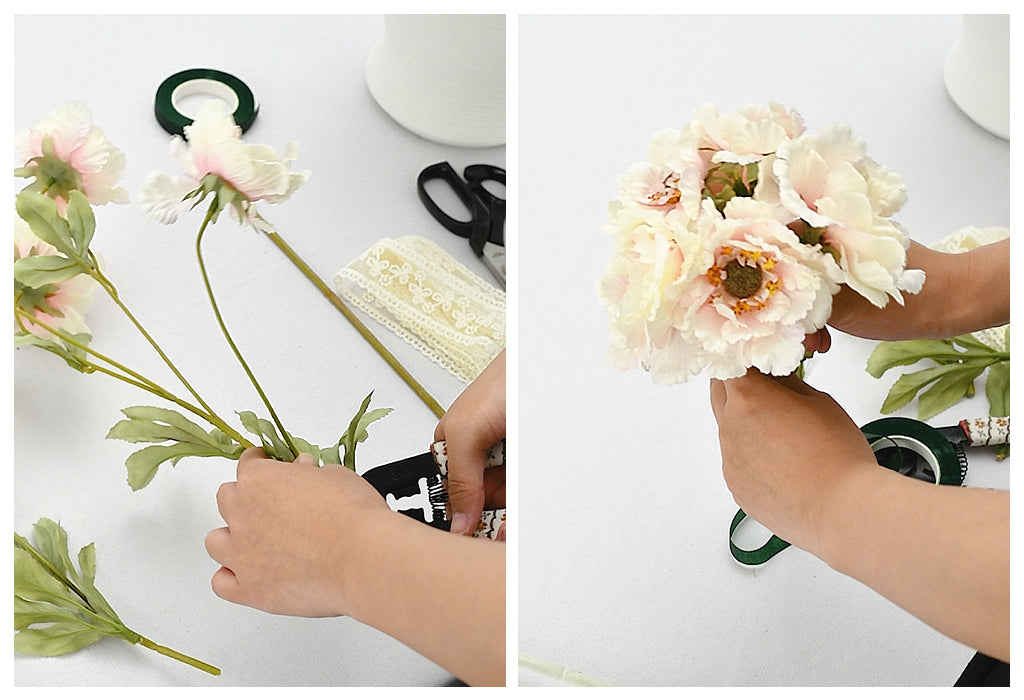 Silkfloras-how-to-make-a-bridal-bouquet-of-fake-flower-step-1