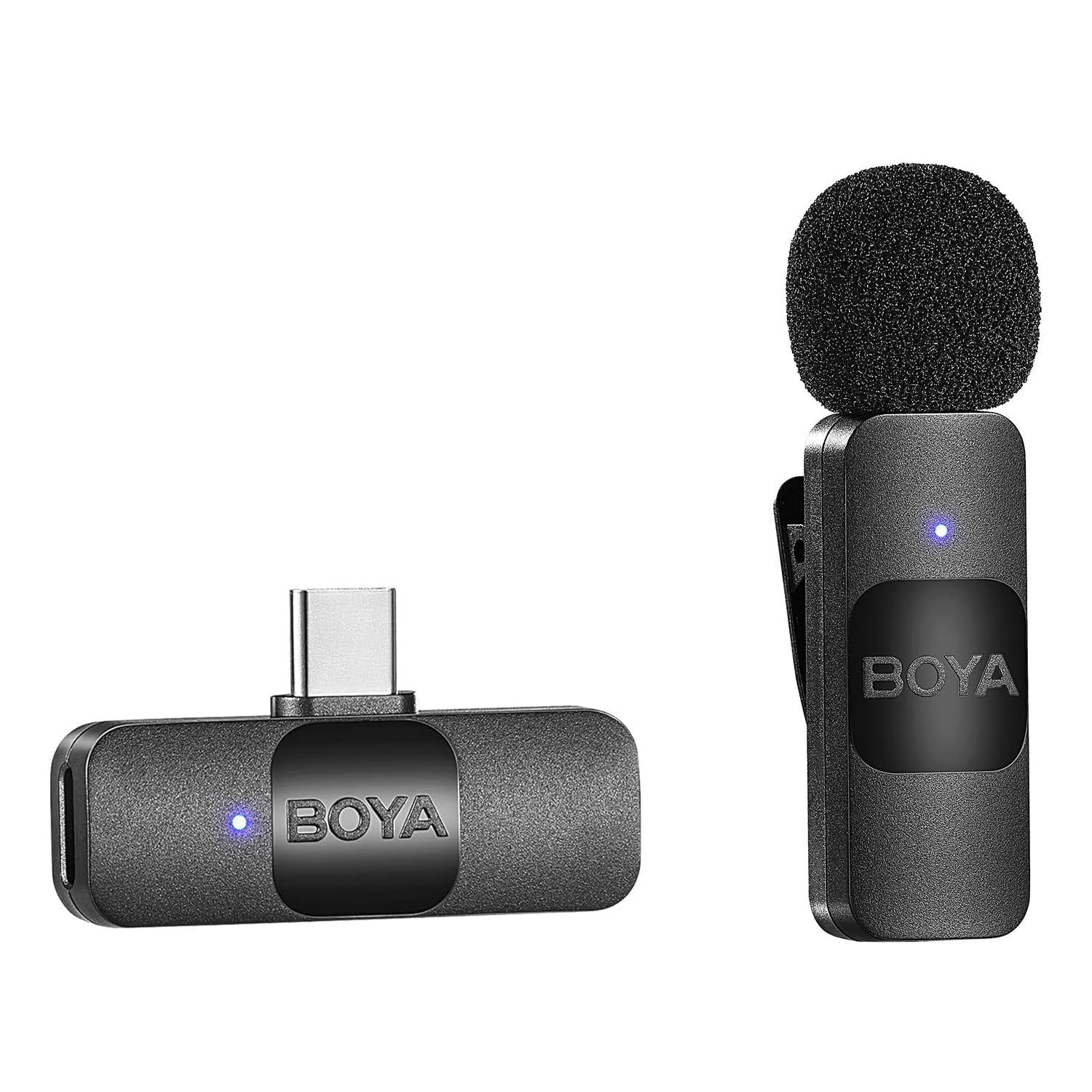 Lavalier-mikrofon Lightning/USB-C iPhone Lavaliermikrofon trådlös