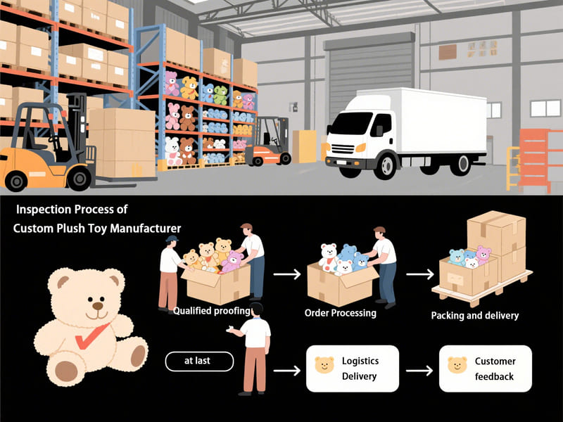 Plush Toy Quality Inspection Flowchart