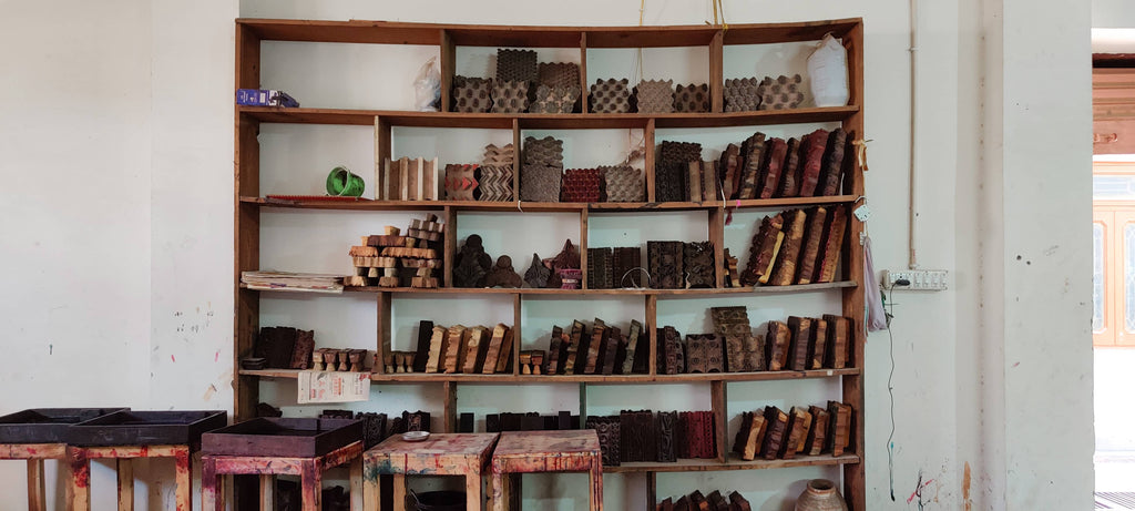 block printed wooden blocks in jaipur india