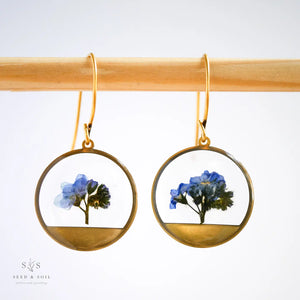 Seed & Soil Botanical Jewelry | Horizon Earings - Herban Bloom Vashon