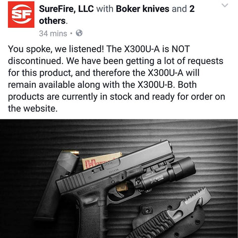 Surefire x300